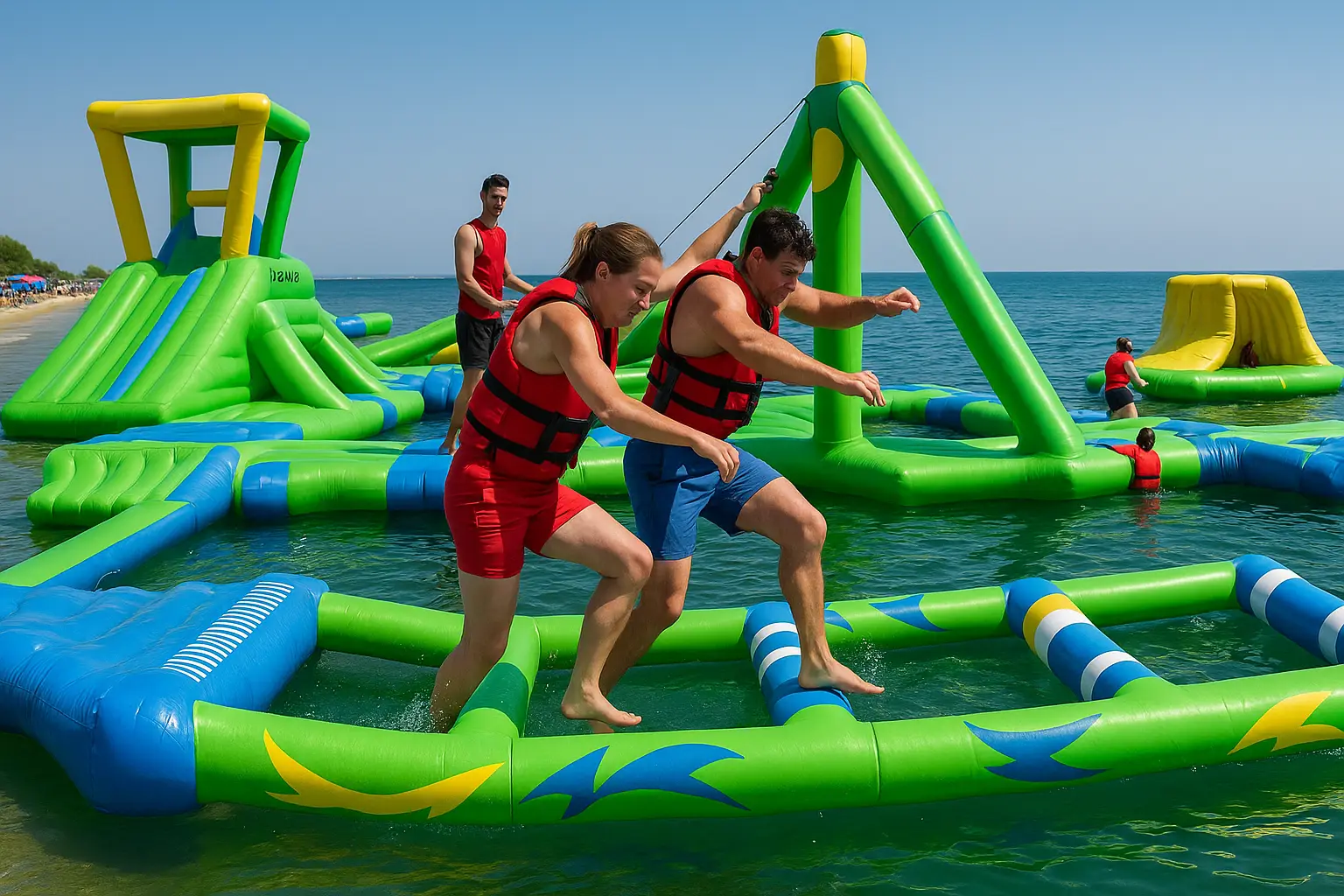 Divertimento assicurato: Giochi acquatici per grandi e piccini